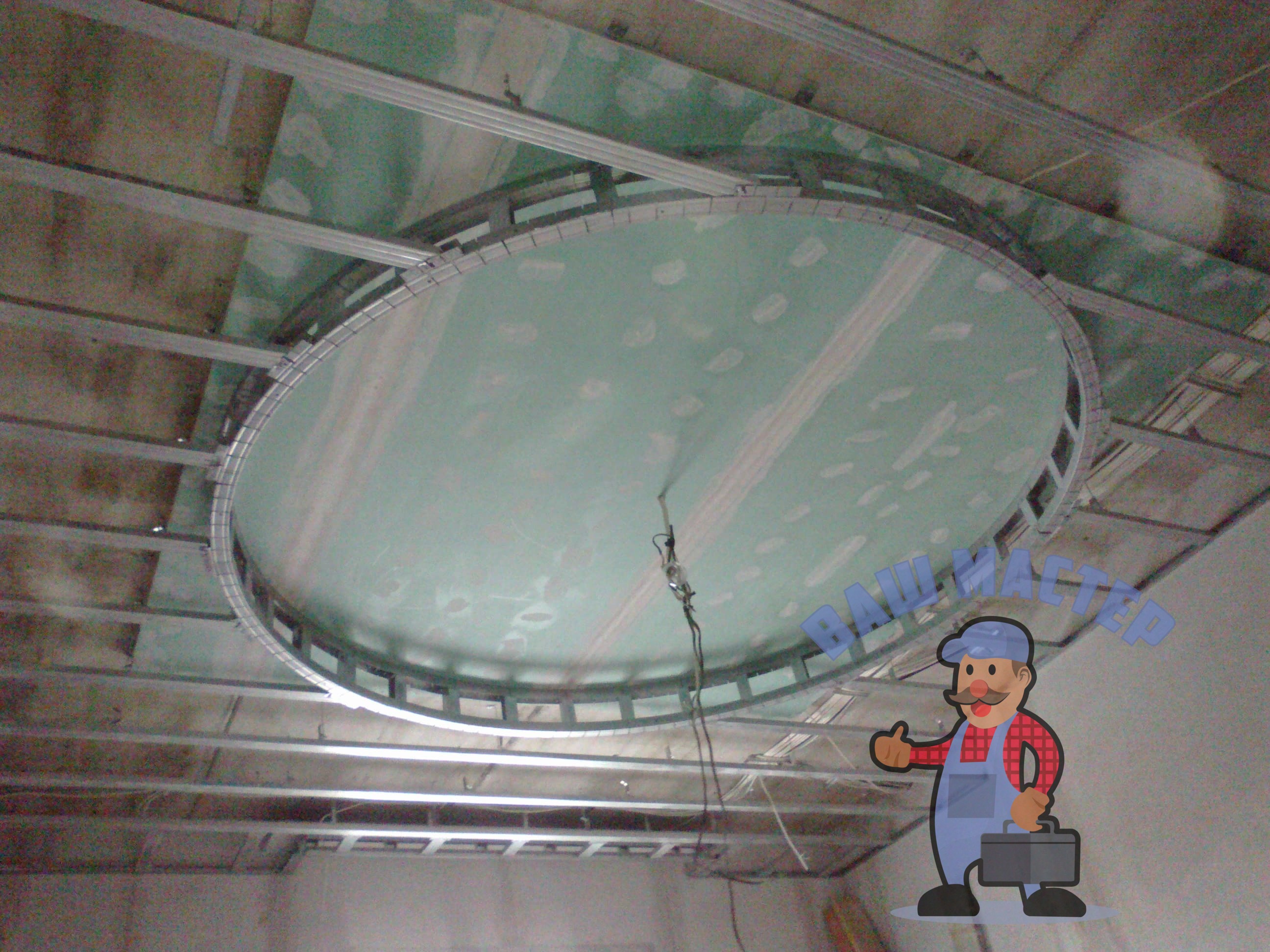 Потолок из гипсокартона в детской